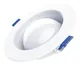 Lámpara Wellmax Redonda 6W Led Samsung Downlight Saturn para Embutir 100-240 Luz Fria 25.000 Horas